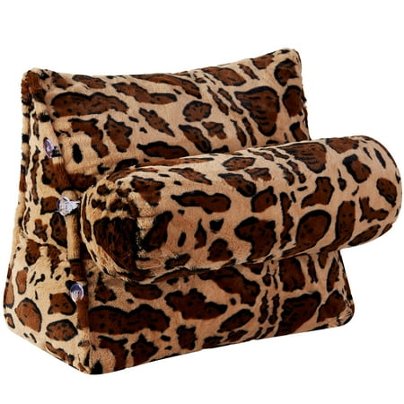 Cheer Collection Wedge Pillow with Detachable Bolster & Backrest