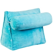 Cheer Collection Wedge Pillow with Detachable Bolster & Backrest