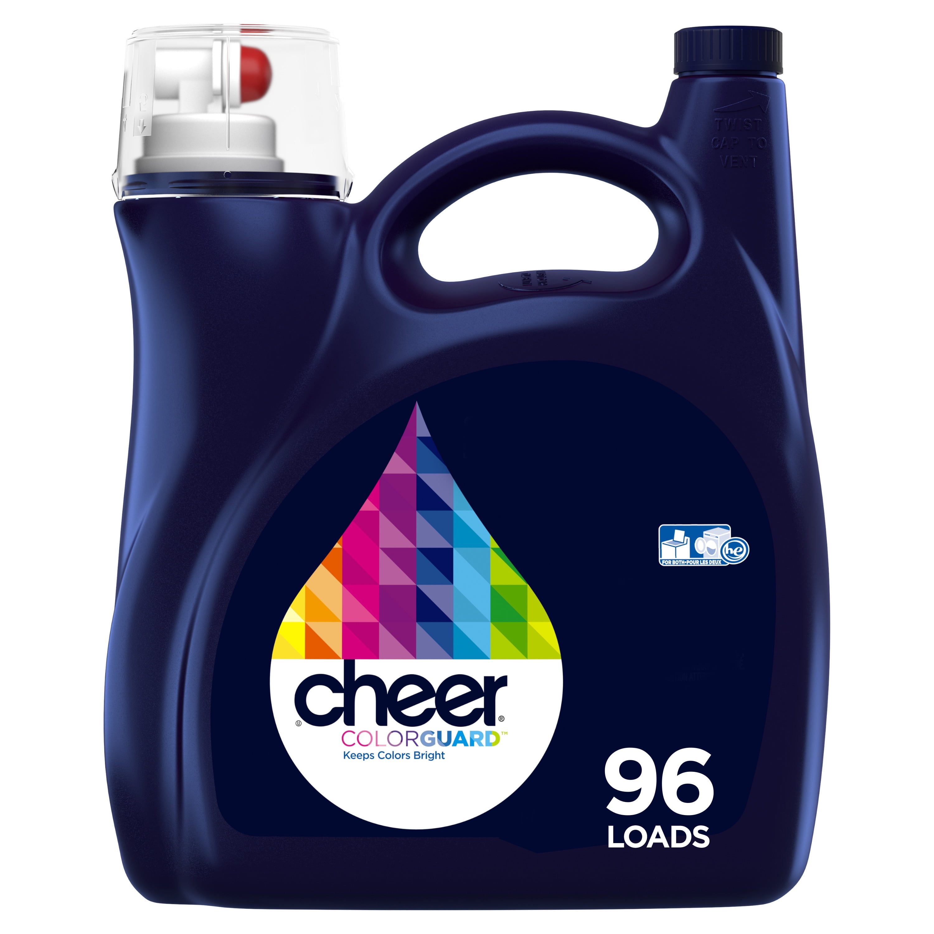 Cheer Color Guard 100 oz. HE Liquid Laundry Detergent (64 Load)  003700011033 - The Home Depot