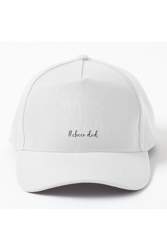 Cheer Dad Bank Account Zero Baseball Hat, Father Sports Expense Wordplay Design, Classic Cap