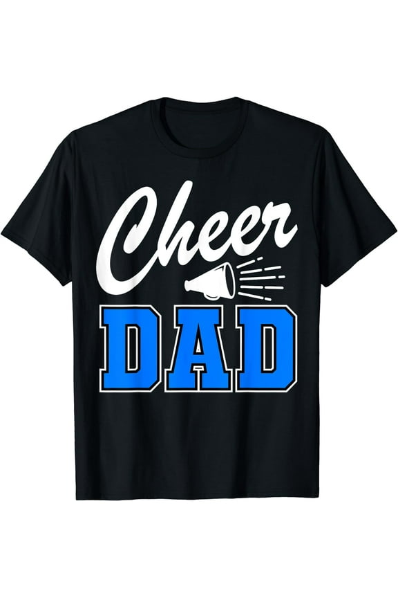 Cheer Dad Cheerleading Team Squad Cheerleader Father's Day T-Shirt