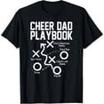 thumbnail image 1 of Cheer Dad Playbook Sports T-Shirt, 1 of 4