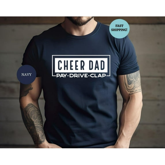 Cheer Dad T-Shirt: Sports Dad Gift, Cheerleading Shirt SWEATSHIRT All Size S-5XL