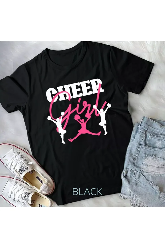 Cheer Girl Cheer Squad Cheering Cheerleader Cheerleading Unisex T-shirt