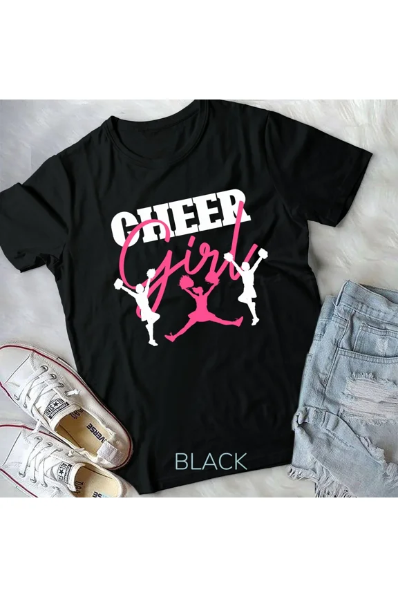 Cheer Girl Cheer Squad Cheering Cheerleader Cheerleading Unisex Tshirt