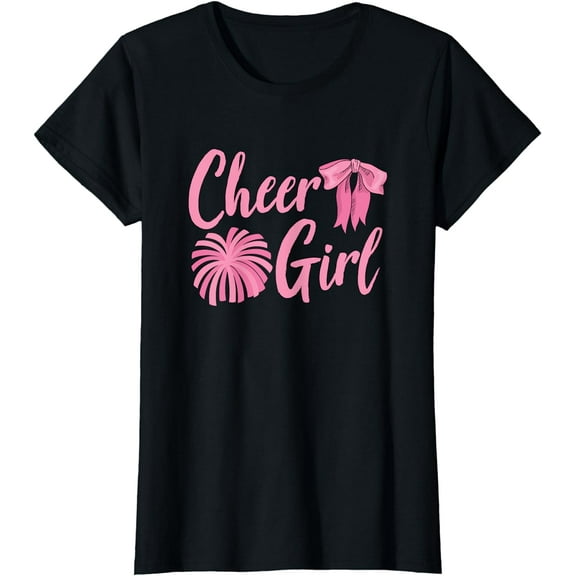 Cheer Girl Cheerleader Women Cheering Practice Cheerleading T-Shirt