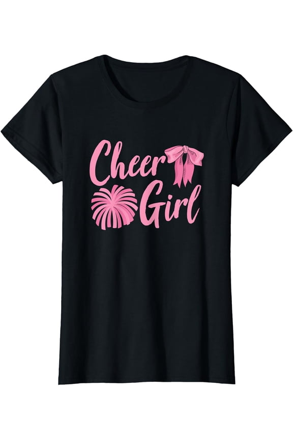Cheer Girl Cheerleader Women Cheering Practice Cheerleading T-Shirt