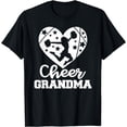 thumbnail image 1 of Cheer Grandma Heart Funny Cheerleader T-Shirt, 1 of 4