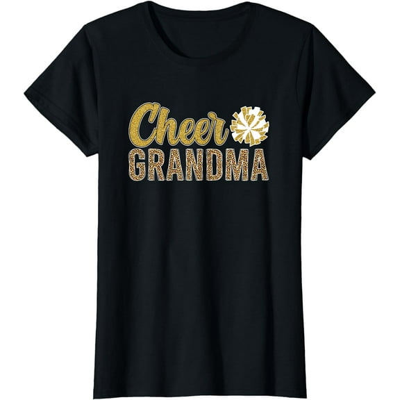Cheer Grandma Of A Cheerleader Grandmother T-Shirt