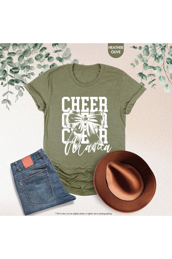 Cheer Mama Shirt, Mom Cheer Shirt, Coquette Cheer Shirt, Cheerleader Gift, Cheerleading Mom Shirt, Mothers Day Gift, Cheerleader Mom Apparel SWEATSHIRT All Size S-5XL