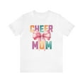 thumbnail image 1 of Cheer Mom, Bella & Canvas, Unisex, Cotton Short Sleeve T-Shirt, XS - 5XL, 1 of 5