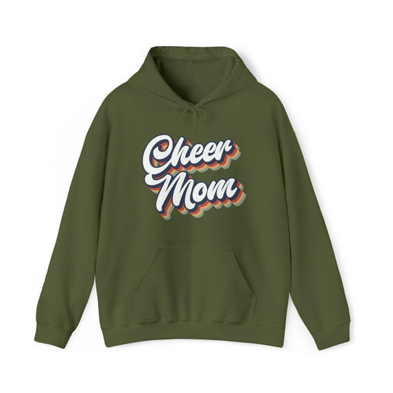Cheer Mom Cheerleader 1970s Coach 70s Hoodie, Gifts, Hooded Sweatshirt