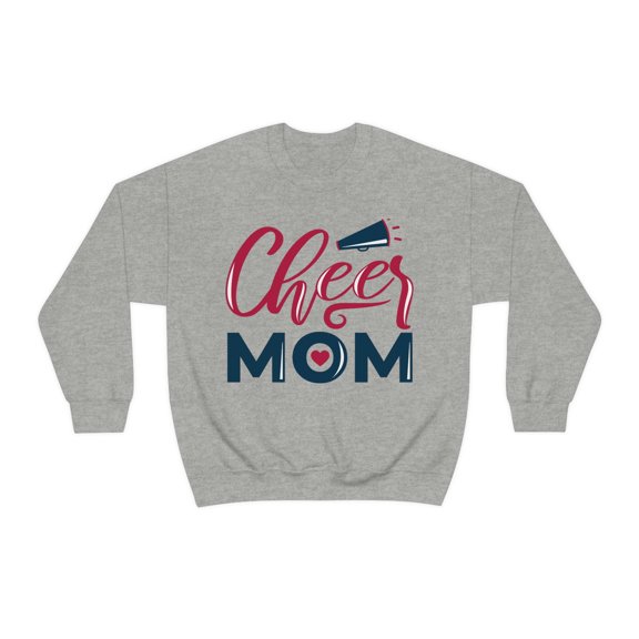 Cheer Mom Crewneck Sweatshirt Cheerleader Mom Sweatshirt