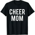 thumbnail image 1 of Cheer Mom Cute Slogan Printed T-Shirt T-Shirt, 1 of 3