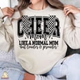 thumbnail image 1 of Cheer Mom Like a Normal Mom But Louder & Prouder Sweatshirt, Pom Pom Sweatshirt, Loud and Proud Cheer Mom Sweatshirt, 1 of 5