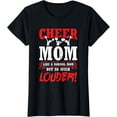 thumbnail image 1 of Cheer Mom Much Louder Cheerleading Cheerleader T-Shirt, 1 of 4