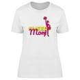 thumbnail image 1 of Cheer Mom Phrase Design T-Shirt Women -Image by Shutterstock, Female 3X-Large, 1 of 2