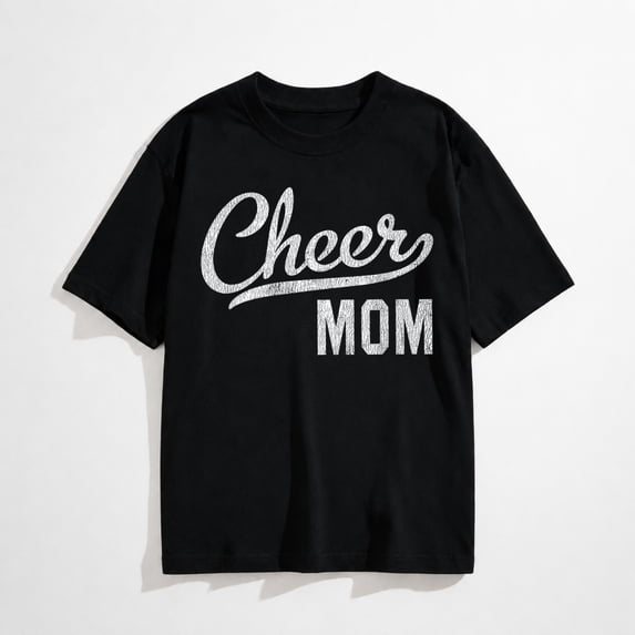 Cheer Mom Proud Cheerleading Mom Gift T-Shirt