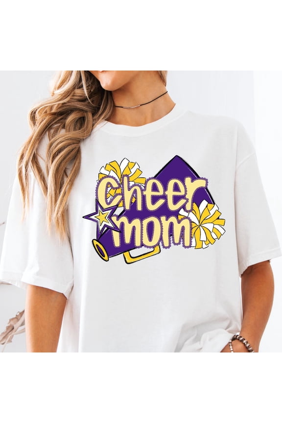 Cheer Mom S1Hirt Preppy Cheer Mom Coquette S1Hirt )