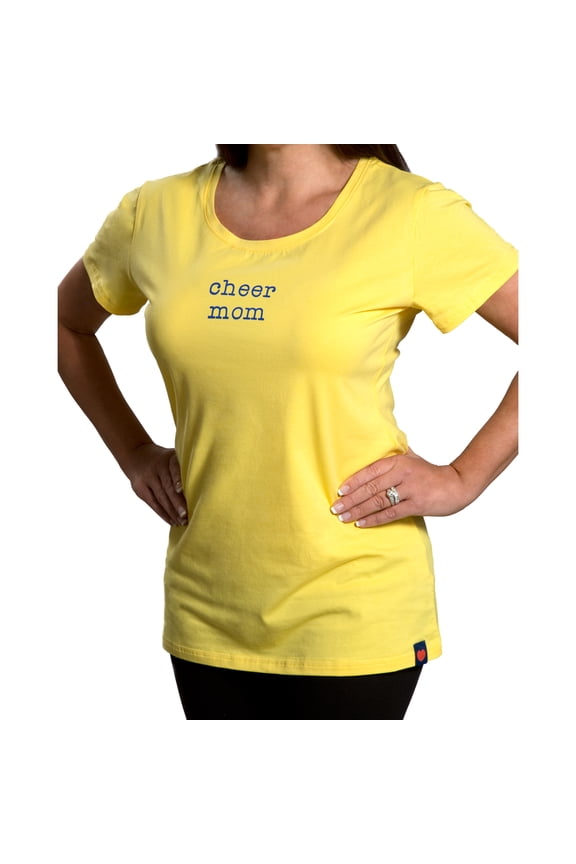 Company - Cheer Mom - Small Yellow T-Shirt
