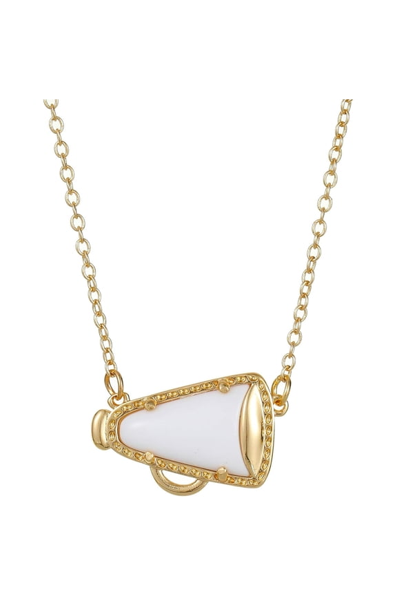 Cheer Necklace Cheerleading Necklace for Women Coach Mom Cheerleader Gift Cheerleading Accessories Stuff Cheerleading Coach Gift