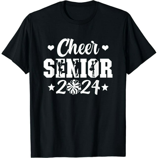 Cheer Senior 2024 Class Of 2024 Senior Cheerleader T-Shirt - Walmart.com