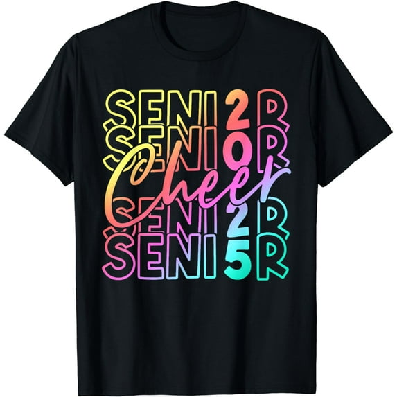 Cheer Senior Class Of 2025 Seniors Grad Graduation 2025 T-Shirt