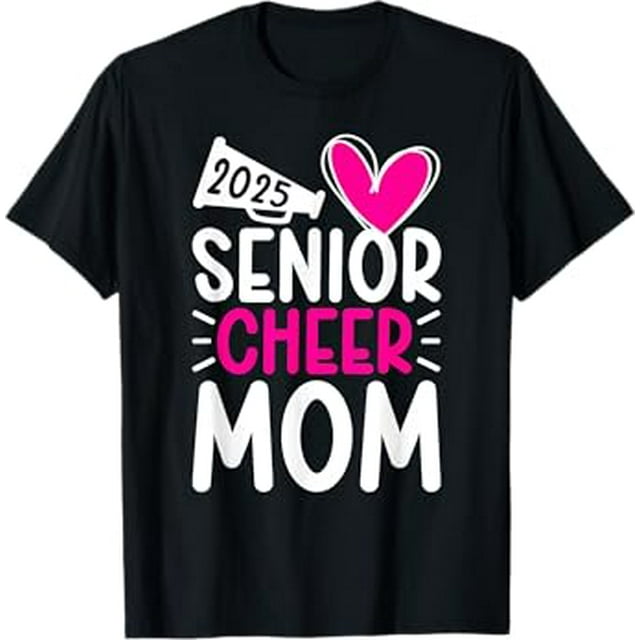 Cheer Senior Mom 2025 Cheerleading Senior Mama 2025 TShirt