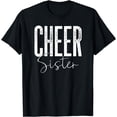 thumbnail image 1 of Cheer Sister Colorful Proud Sister Family T-Shirt, 1 of 4