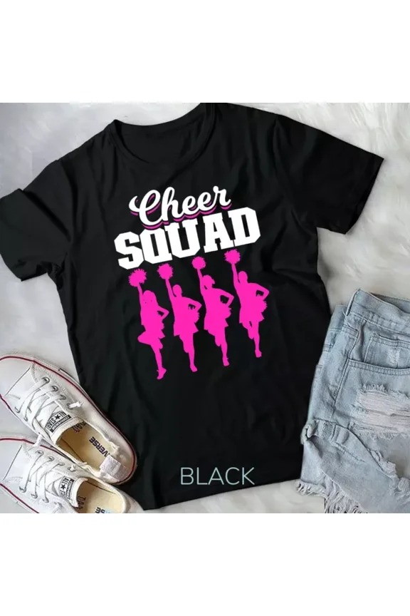 Cheer Squad Cheering Cheer Team Cheerleader Cheerleading T-Shirt Unisex S-5XL Hot Trending Shirt, Vintage Birthday Gift