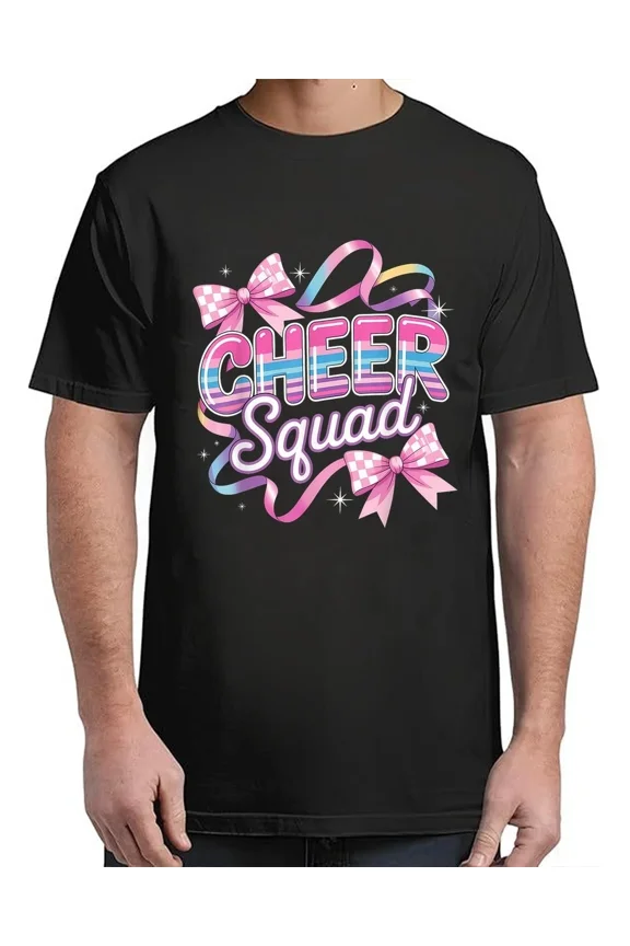 Cheer Squad Cheerleading Cheerleader Cheering Squad Matching Adult S-4XL T-Shirt