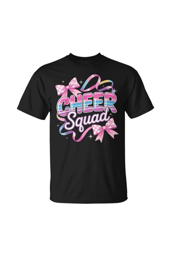 Cheer Squad Cheerleading Cheerleader Cheering Squad Matching T-Shirt Size S-5XL