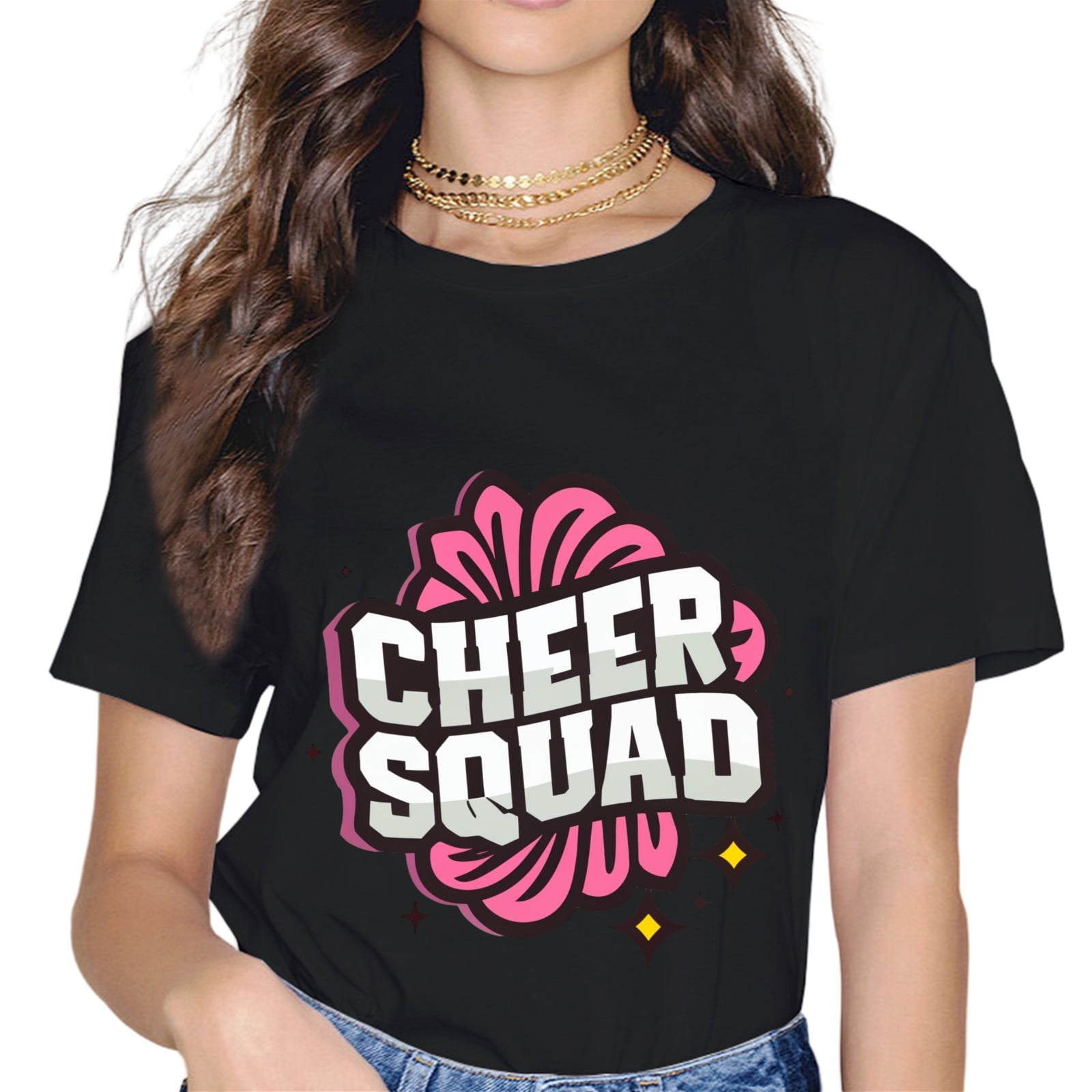 Cheer Squad Cheerleading Group Matching TShirt