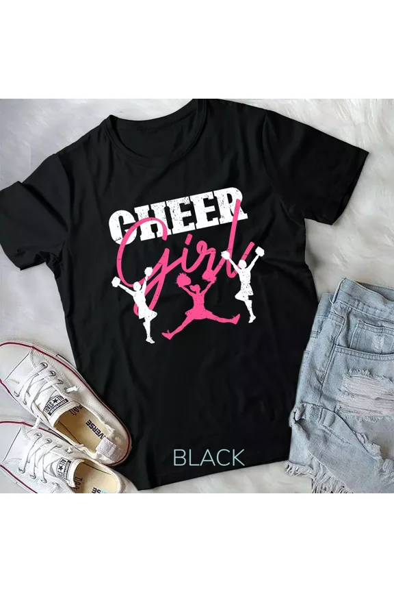 Cheer Team Cheerleading Cheering Women Girls Cheerleader Unisex Tshirt