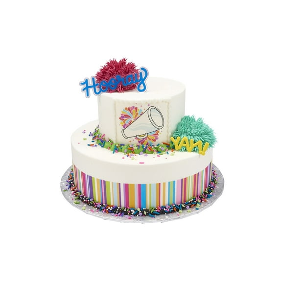 Cheer & Tumbling 2 Tier Cake