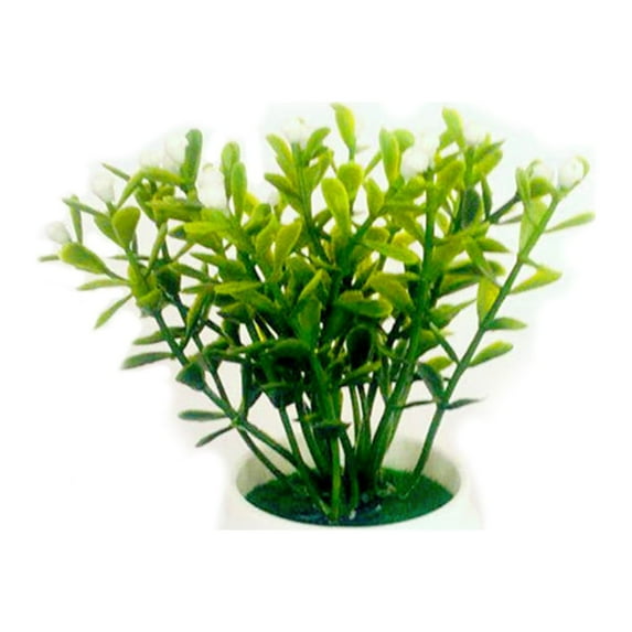 Cheer.US 3 Pcs Artificial Plants Fake Plants Faux Green Bonsai Potted Faux Green Grass Fake Grass Plant Topiary Shrubs with Pots for House, Farmhouse, Bathroom, Office, Home Decor