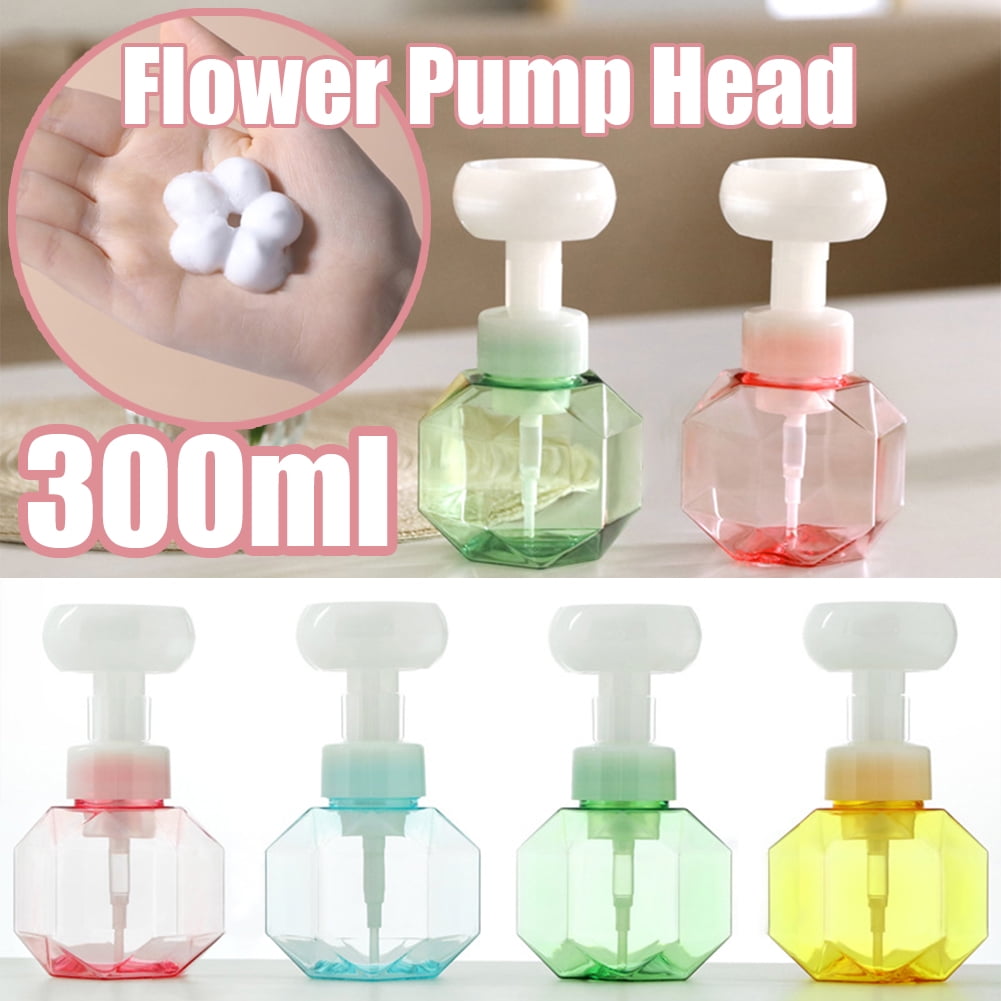 Cheer.US 300ML Flower Stamp Hand Soap Flower Soap Dispenser Flower