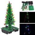 thumbnail image 1 of Cheer US 7 Colors LED Christmas Tree Electronic Assemble Kit, DIY Soldering Practice, Circuit Solder Project for Student Teens, 1 of 7