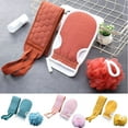 thumbnail image 1 of Cheer.US Body Back Scrubbers Shower Puff loofah Sponge for Men Women Exfoliating Lengthen Large Long Bath Body Brush Set,Shower Puffs Bath Sponge Loofah Towel Deluxe Experience, 1 of 7