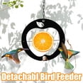 thumbnail image 1 of Cheer.US Creative Oriole Bird Feeder for Outdoor Oranges, Bird Food Holder with Apple Shape for Bird Feeding, Hanging Chain & Perch Included, Perfect for Window, Balcony, Porch, Tree, 1 of 7