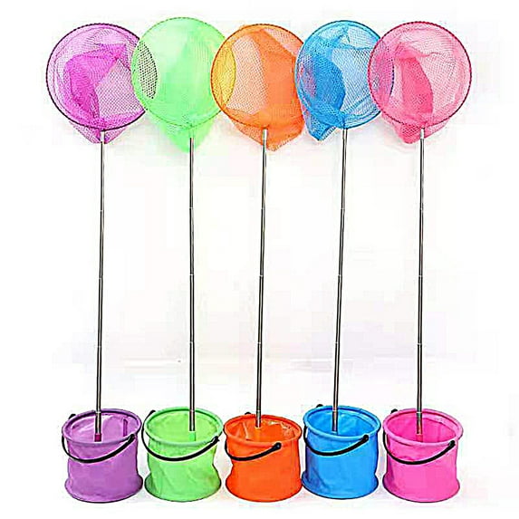 Cheer US Telescopic Butterfly Nets - Great for Catching Insects Bugs Fishing - Outdoor Toy for Kids Playing - Extendable