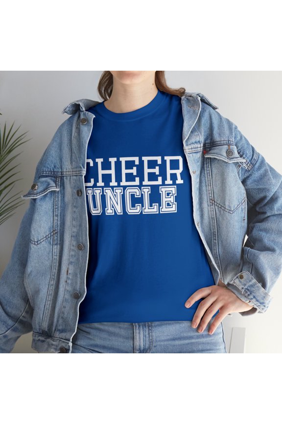 Cheer Uncle Proud Cheerleading Uncle T-Shirt