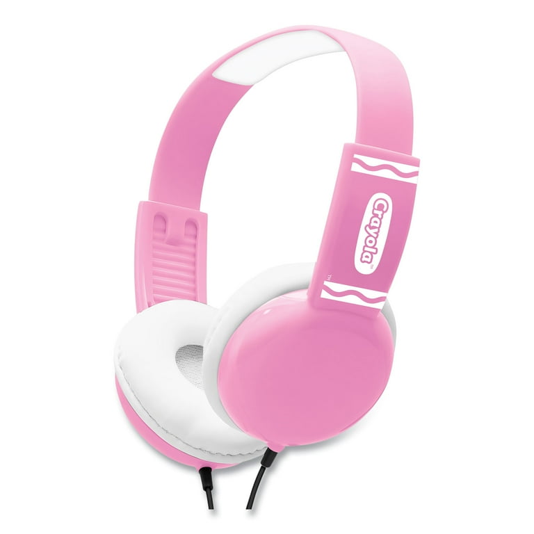 Cheer Wired Headphones, Pink/White Cheer Wired Headphones, Pink/White
