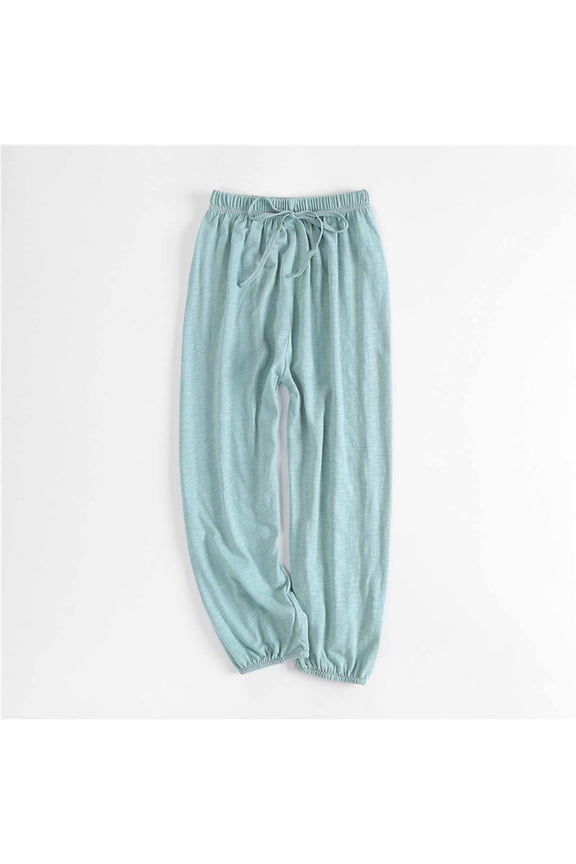 Children's Mosquito Proof Lantern Pants 2-11 Years Thin Loose Casual Summer Pants with Sunscreen Protection for Small to Medium-Sized Kids,Perfect for Outdoor Play(Green,6-7 Years)