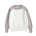 thumbnail image 1 of CheerKidz Toddler Girls and Boys Sweaters Baby Crewneck Knitted Sweater Warm Pullover Tops Sweatshirts for Children Fall Winter Clothes(White#8,7 Years), 1 of 4