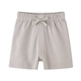 thumbnail image 1 of CheerKidz Toddler Kids Boys and Girls Fashion Pants Softable Solid Color Home Sleepwear and Casual Shorts for Everyday Relaxation 0-24 Months(,12 Months), 1 of 2