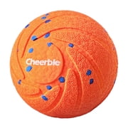 Cheerble Wicked Ball Air Automatic Fetch Dog Toy, Bright Orange, Medium