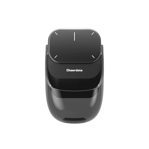 Cheerdots 2 AI Wireless Mouse with ChatGPT, Voice Recording & Summarize, Laser Presenter, USB-C for PC Laptop（BLACK）