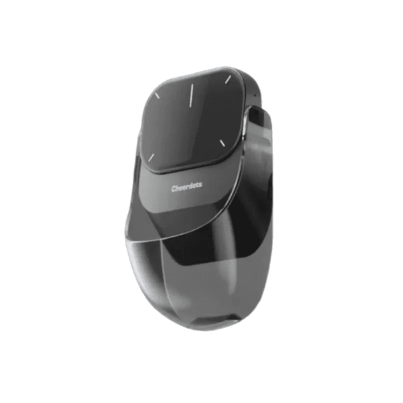 Cheerdots2 Detachable Air Mouse, Bluetooth Touchpad & Presentation Clicker with AI Voice Recording and Laser Pointer for PPT