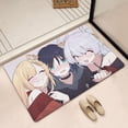 thumbnail image 1 of Cheerful Anime Friends Group Diatomaceous Earth Bath Mat - Non-Slip Super Absorbent Quick Dry Mat for Bathroom Entryway, 1 of 8